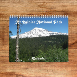 Nationalpark Mount Rainier Fotografisch Kalender