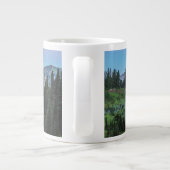 Nationalpark Mount Rainier Jumbo-Tasse (Rückseite)