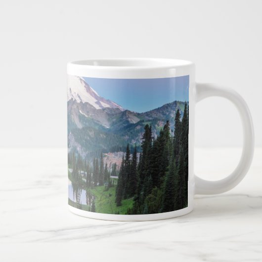 Nationalpark Mount Rainier Jumbo-Tasse (Rechts)