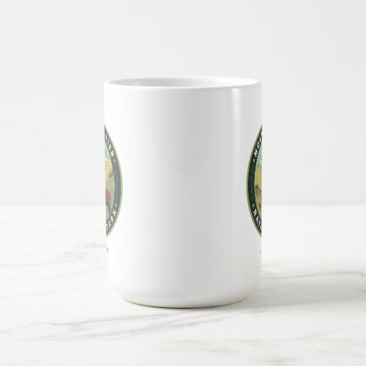 Nationalpark Mount Rainier Kaffeetasse (Mittel)