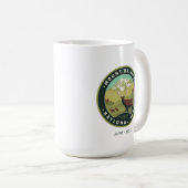 Nationalpark Mount Rainier Kaffeetasse (VorderseiteRechts)