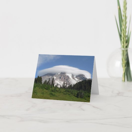 Nationalpark Mount Rainier Karte (Vorderseite)