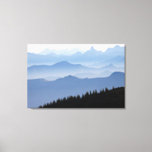 Nationalpark Mount Rainier Kaskadengebirge Leinwanddruck