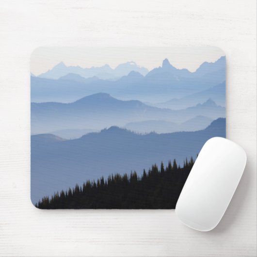 Nationalpark Mount Rainier| Kaskadengebirge Mousepad (Mit Mouse)