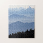 Nationalpark Mount Rainier| Kaskadengebirge Puzzle (Vertikal)