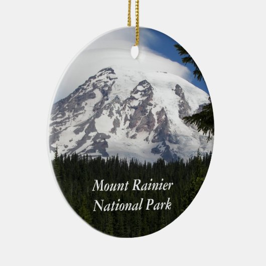 Nationalpark Mount Rainier Keramikornament (Rechts)