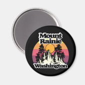 Nationalpark Mount Rainier Magnet (Vorderseite/Rückseite)