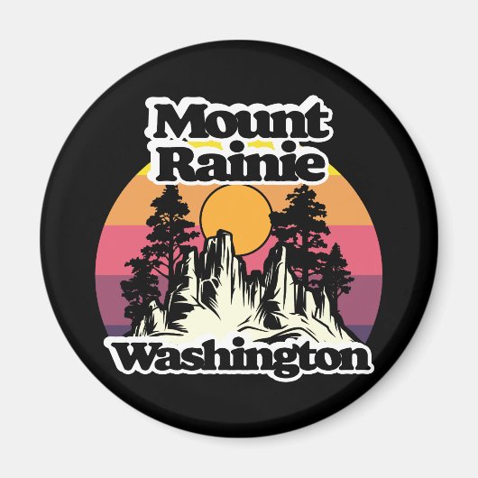 Nationalpark Mount Rainier Magnet (Vorne)