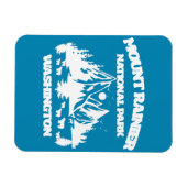 Nationalpark Mount Rainier Magnet (Horizontal)