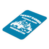 Nationalpark Mount Rainier Magnet (Linke Seite)