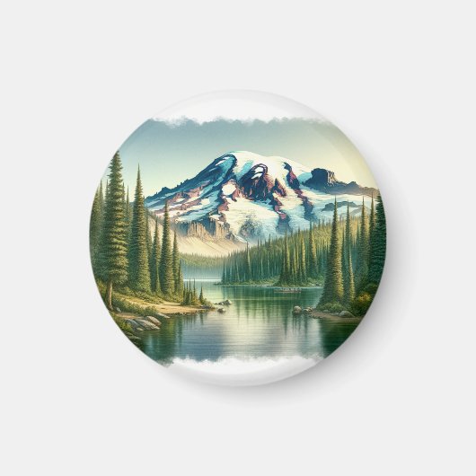 Nationalpark Mount Rainier Magnet (Vorne)