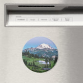 Nationalpark Mount Rainier Magnet (In Situ (Geschirrspüler))