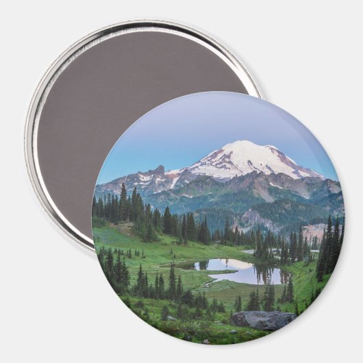 Nationalpark Mount Rainier Magnet (Vorderseite/Rückseite)