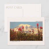 Nationalpark Mount Rainier Postkarte (Vorne/Hinten)
