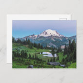 Nationalpark Mount Rainier Postkarte (Vorne/Hinten)