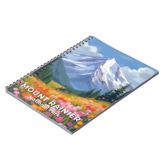 Nationalpark Mount Rainier | Washington Travel Notizblock (Linke Seite)