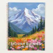 Nationalpark Mount Rainier | Washington Travel Planer (Vorderseite)
