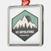Nationalpark Mount Revelstok Ornament Aus Metall (Links)