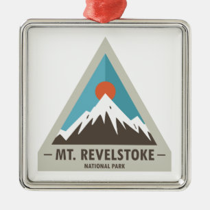 Nationalpark Mount Revelstok Ornament Aus Metall