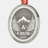 Nationalpark Mount Revelstok Ornament Aus Metall (Links)
