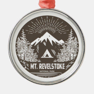 Nationalpark Mount Revelstok Ornament Aus Metall