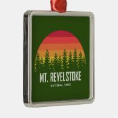 Nationalpark Mount Revelstok Ornament Aus Metall (Rechts)