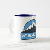 Nationalpark Mount Revelstok Zweifarbige Tasse (Vorderseite Links)