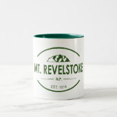 Nationalpark Mount Revelstok Zweifarbige Tasse (Mittel)