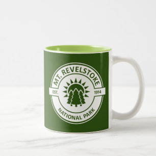 Nationalpark Mount Revelstok Zweifarbige Tasse