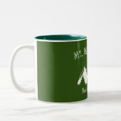 Nationalpark Mount Revelstok Zweifarbige Tasse (Links)