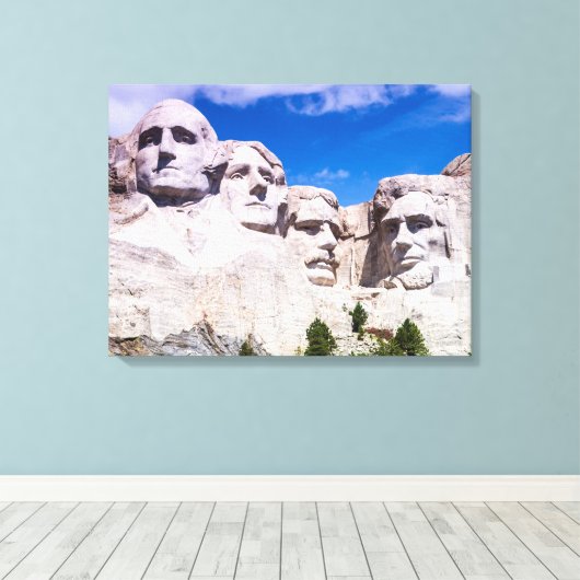 Nationalpark Mount Rushmore Leinwanddruck (Insitu (Holzboden))