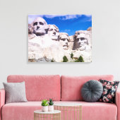 Nationalpark Mount Rushmore Leinwanddruck (Insitu (Wohnzimmer))