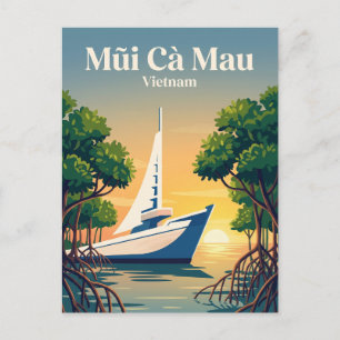 Nationalpark Mũi Cà Mau Vietnam Postkarte