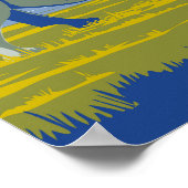 Nationalpark Nakuru Lago Maggiore Poster (Ecke)