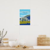 Nationalpark Nakuru Lago Maggiore Poster (Küche)
