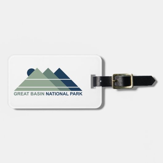 Nationalpark Nationalpark Grosses Becken Gepäckanhänger (Vorderseite horizontal)