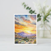 Nationalpark Nationalpark Grosses Becken Postkarte (Stehend Vorderseite)