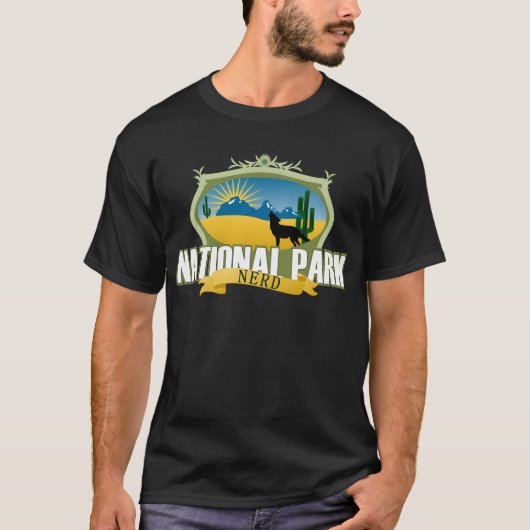 Nationalpark-Nerd - Wüste T-Shirt (Vorderseite)