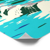 Nationalpark Neue Fluss Gorge West Virginia Poster (Ecke)