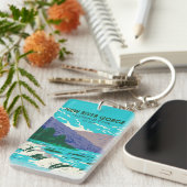 Nationalpark Neue Fluss Gorge West Virginia Schlüsselanhänger (Vorderseite rechts)