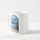 Nationalpark Nevada Vintag Kaffeetasse (Vorderseite Links)