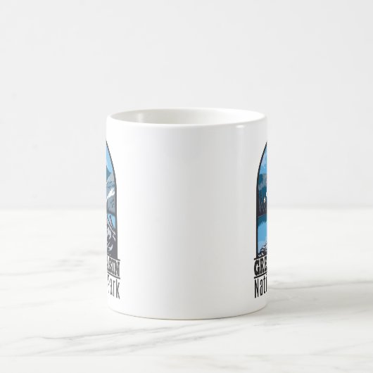 Nationalpark Nevada Vintag Kaffeetasse (Mittel)