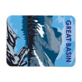 Nationalpark Nevada Vintag Magnet (Horizontal)