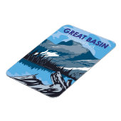 Nationalpark Nevada Vintag Magnet (Linke Seite)