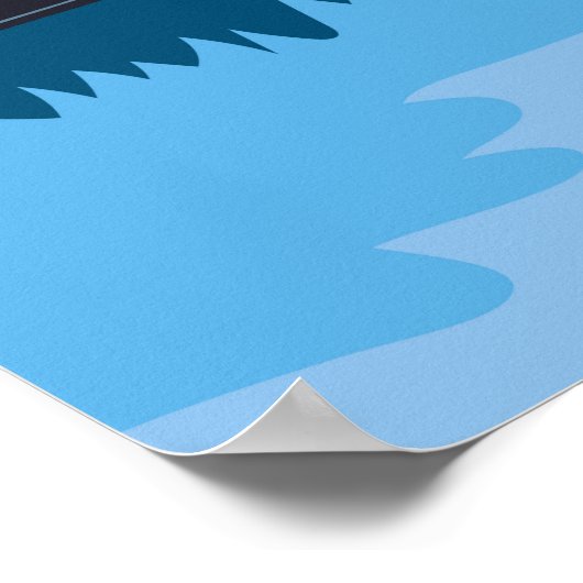 Nationalpark Nevada Vintag Poster (Ecke)