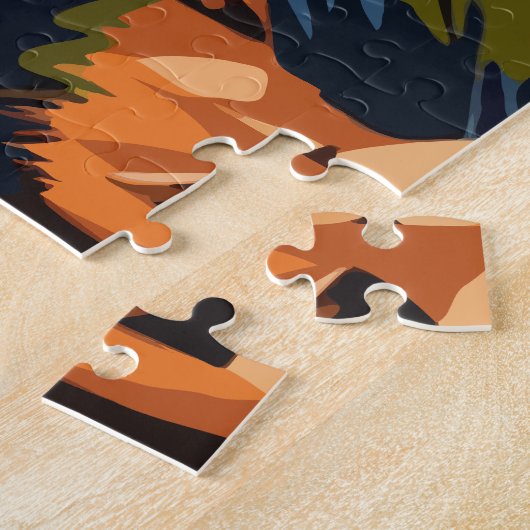 Nationalpark Nevada Vintag Puzzle (Seite)