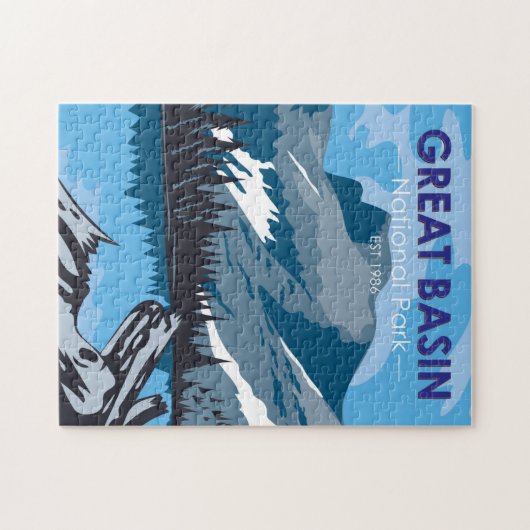 Nationalpark Nevada Vintag Puzzle (Horizontal)