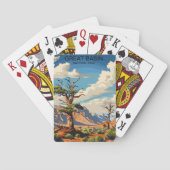 Nationalpark Nevada Vintag Spielkarten (Rückseite)