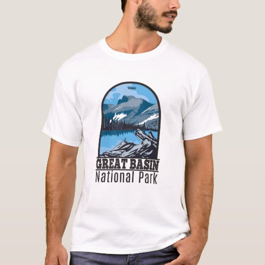 Nationalpark Nevada Vintag T-Shirt (Vorderseite)