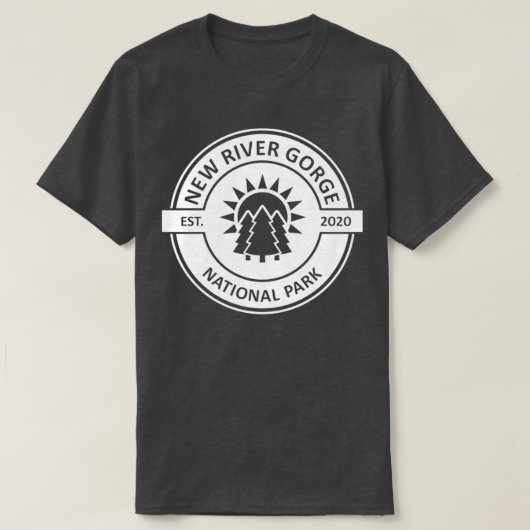 Nationalpark "New River Gorge" 2 T-Shirt (Design vorne)